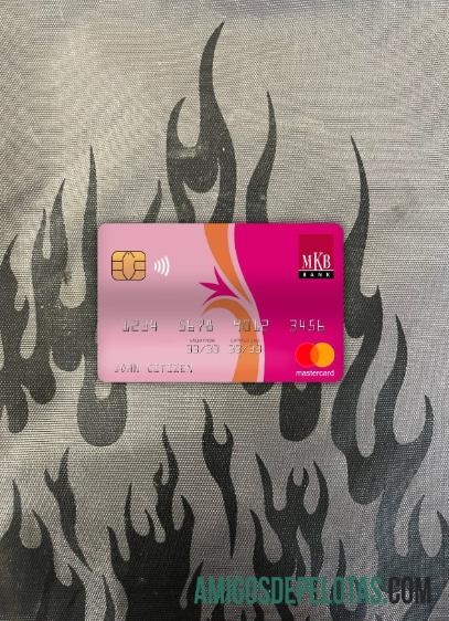 Hungria MKB Bank Mastercard Photolook Front amostra